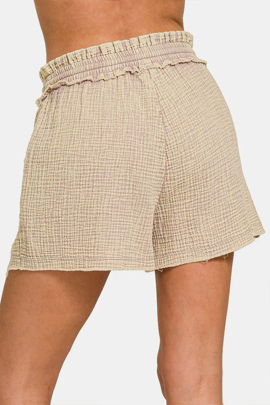 comfortable, sand, beige, women’s clothing, shorts