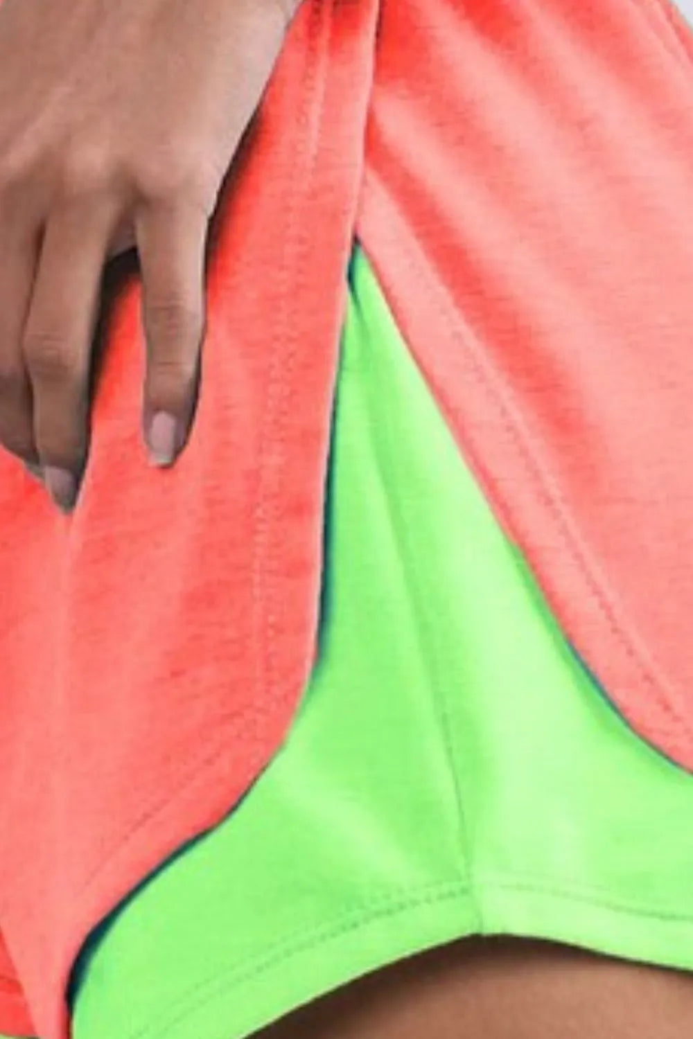comfortable, pink, green, women’s clothing, neon, shorts