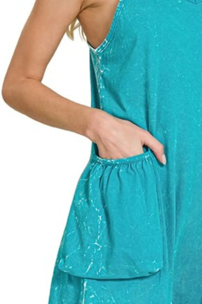 Comfortable, romper, aqua, turquoise, women's clothing 