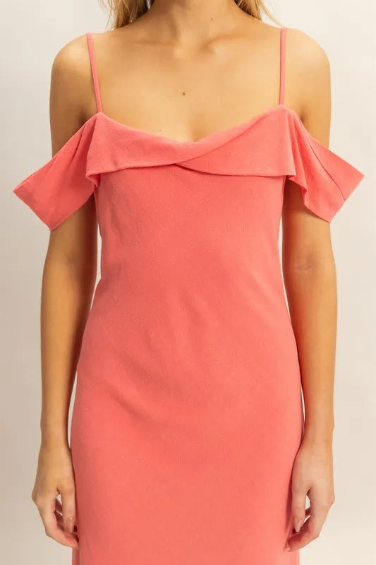 Comfortable, dress, pink, women's clothing