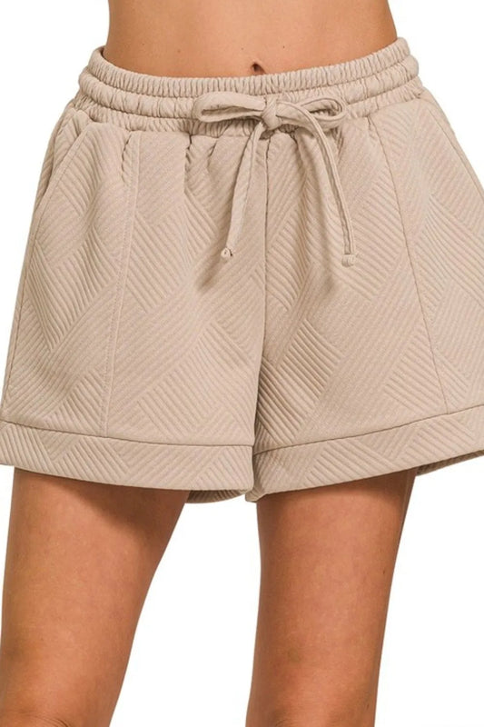 comfortable, beige, shorts, women’s clothing, pattern