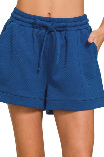 Comfortable, shorts, navy, pattern women’s clothing 