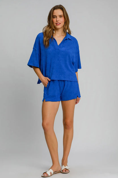 comfortable, blue, shorts, women’s clothing, flower print