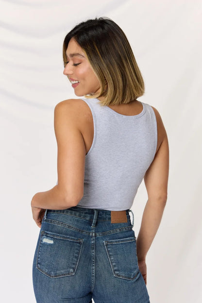 Gray crop top, comfortable, women’s clothing