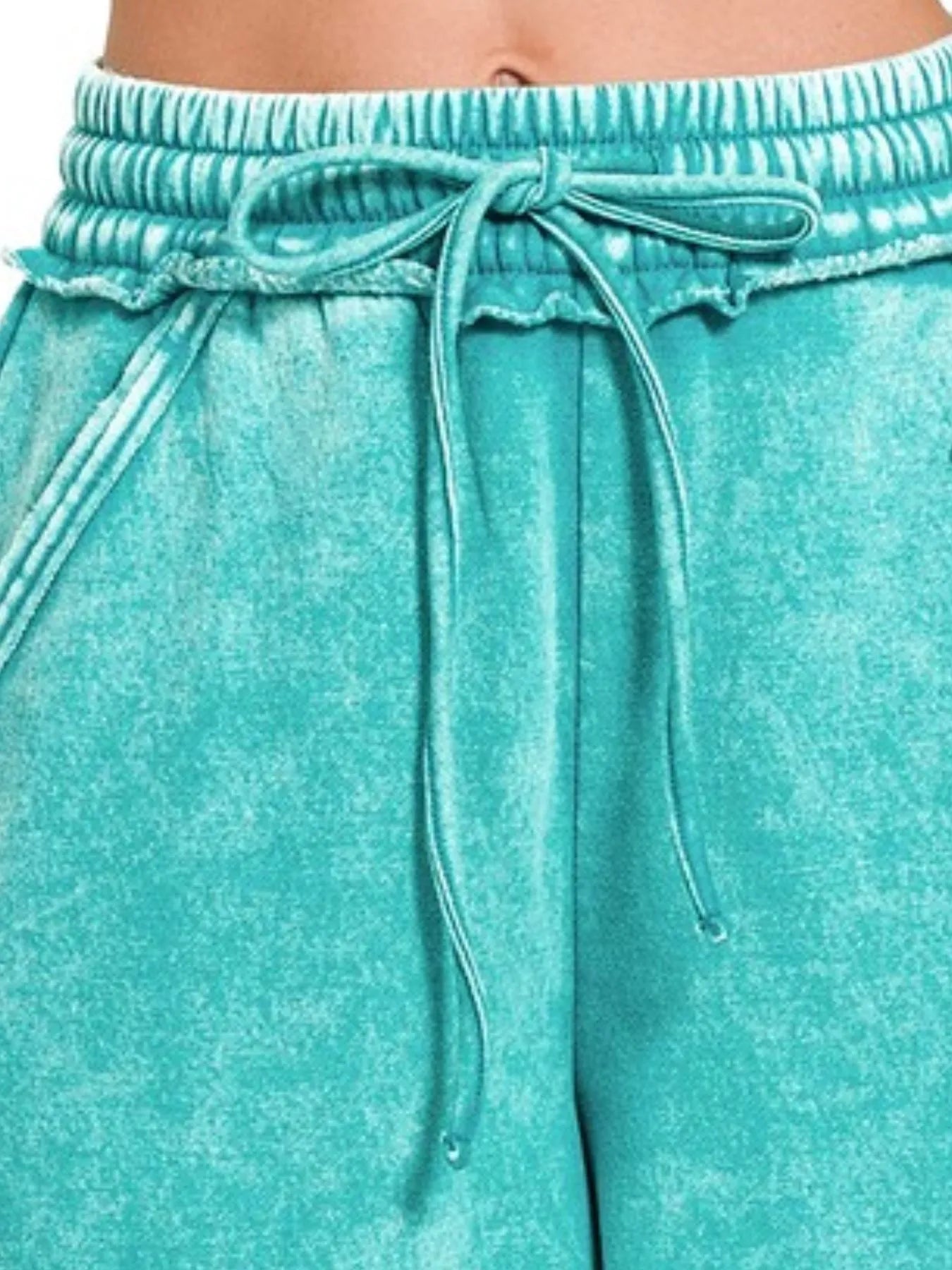 Comfortable, shorts, teal, turquoise, women's clothing 