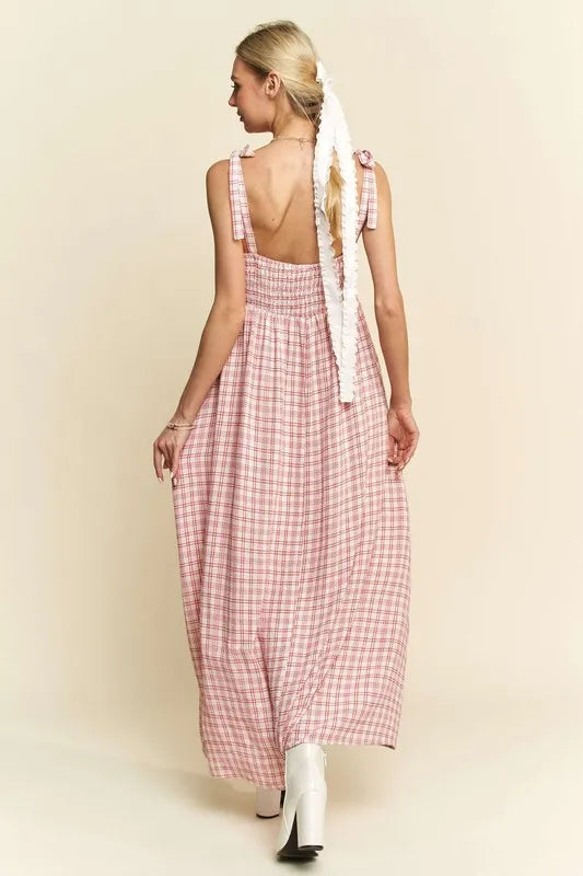 Comfortable, red, white, sun dress, pattern, women’s clothing