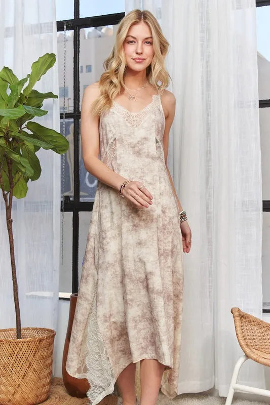 Comfortable, dress, beige,brown, women's clothing 