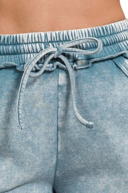 Gray ish blue shorts, comfortable, women’s clothing