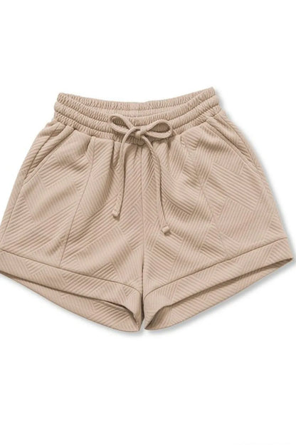 comfortable, beige, shorts, women’s clothing, pattern